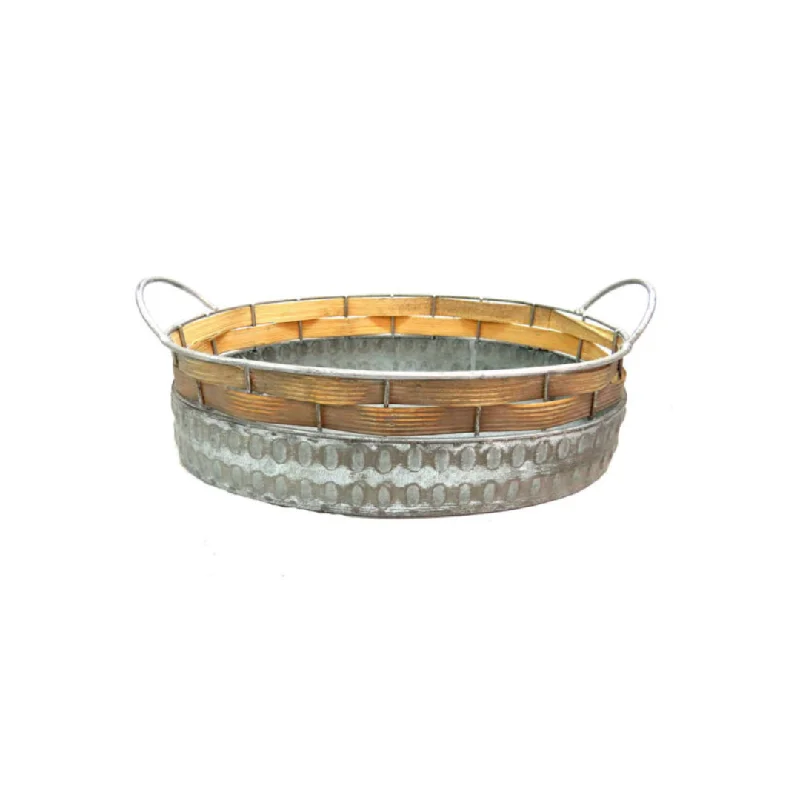 Small rattan wall shelf-Belleweave Tub