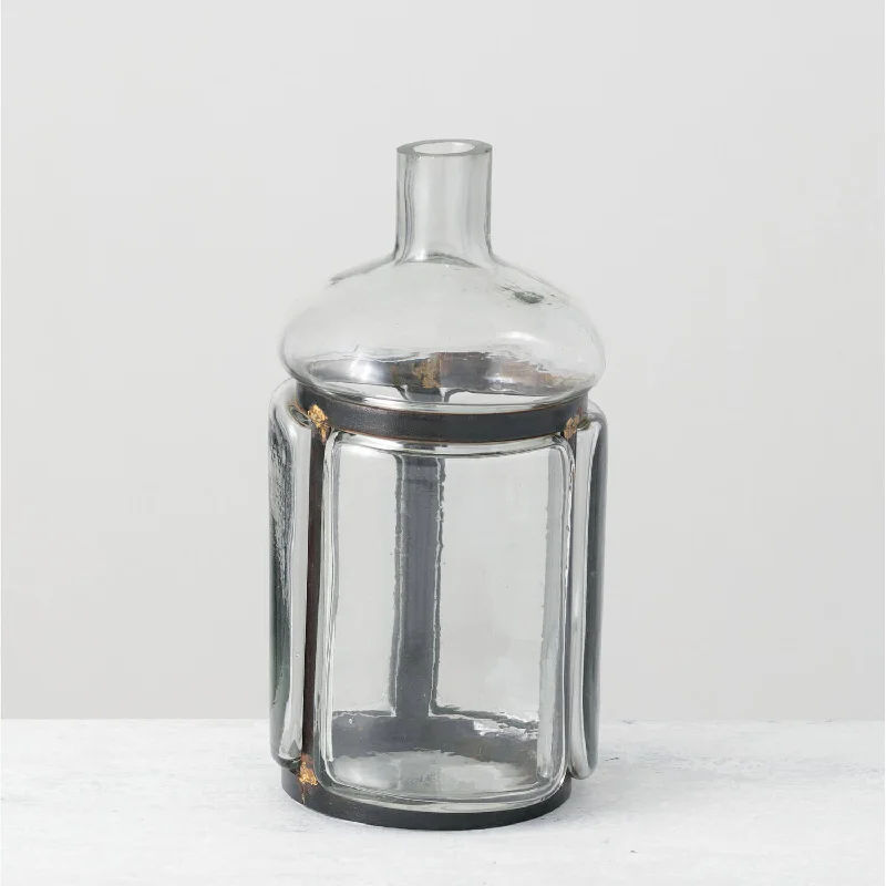 Large abstract shelf unit-Bottle/Metal