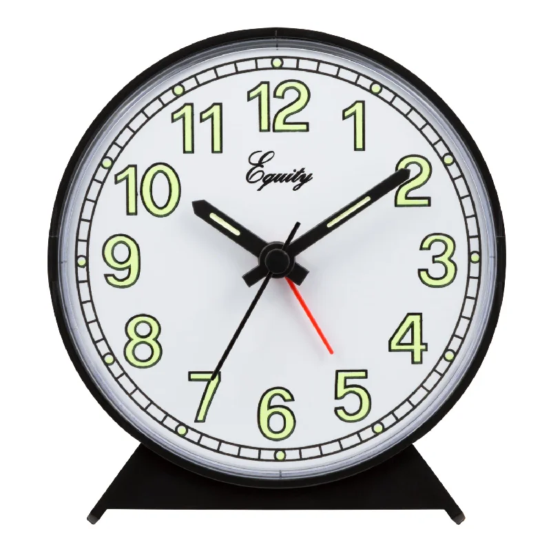 Elegant linen wall hanging-14077 Easy-to-Read Analog Alarm Clock