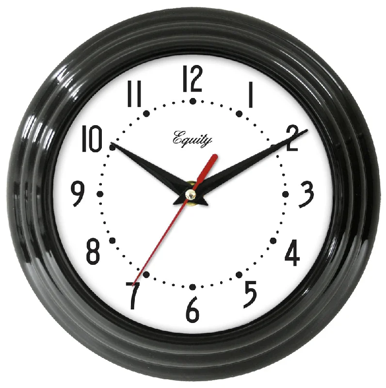 Unique industrial wall shelf-25013 8-inch Analog Wall Clock