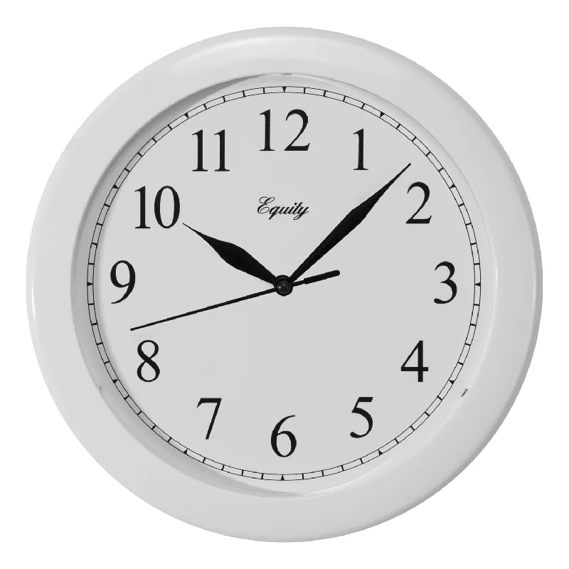 Minimalist beige wall tapestry-25201 10-inch Wall Clock