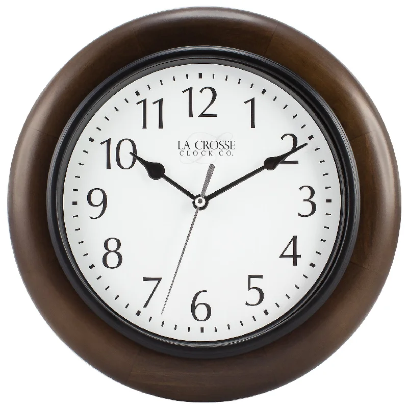 Small iron shelf ornament-404-2625 10-inch Linwood Wall Clock