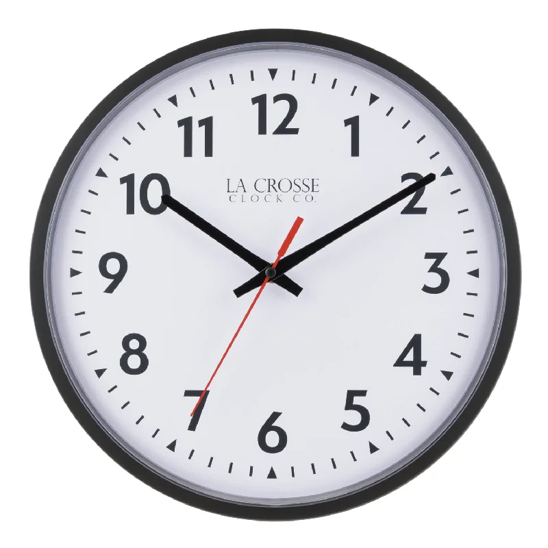 Vintage silver wall art-404-2636V2 13-inch Standard Quartz Wall Clock