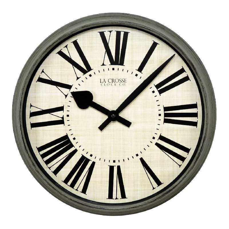 Small iron decorative hook-404-3036G 14-inch Sage Grove Wall Clock