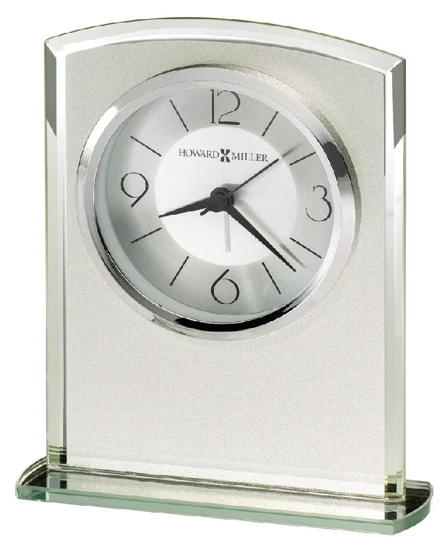 Contemporary matte wall shelf-Glamour Tabletop Clock