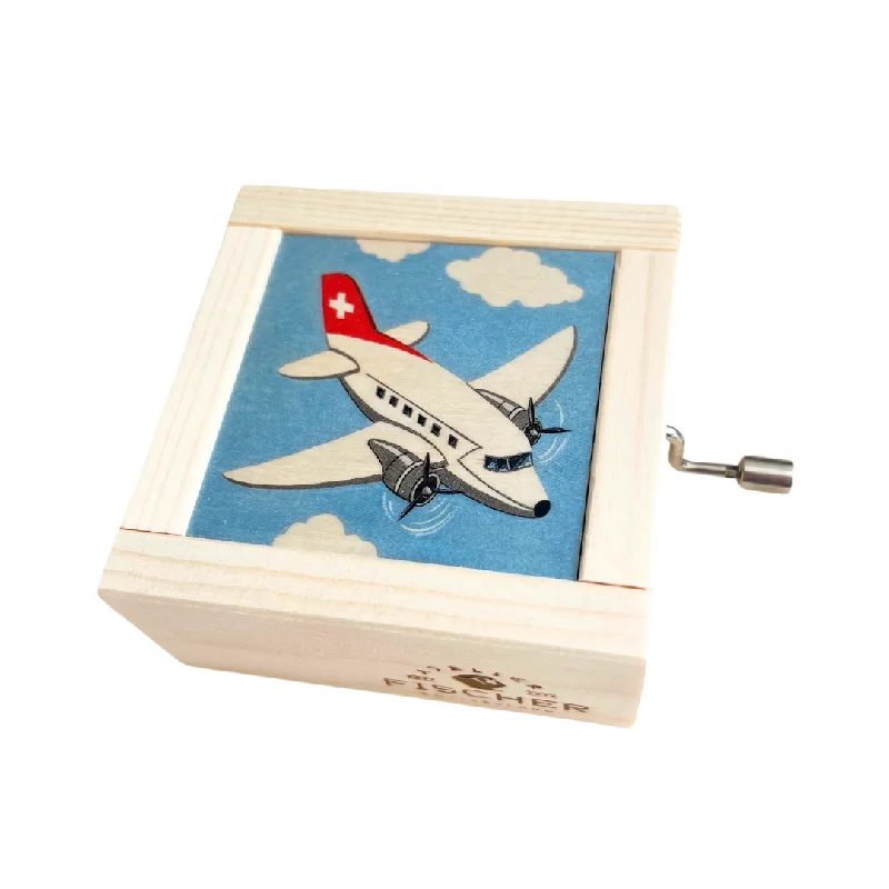 Contemporary matte wall hook-Atelier Fischer Music Box · Swiss Airplane