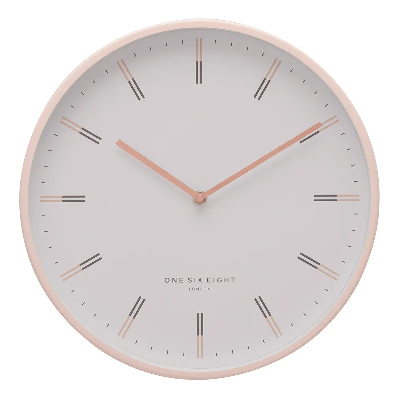 Small brass wall mirror-ELLIE 30cm Silent Wall Clock