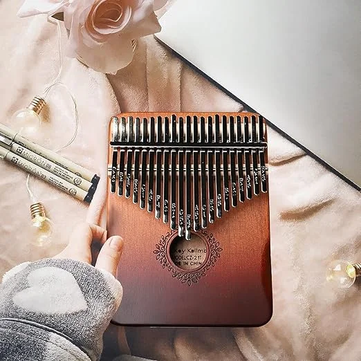 Small copper shelf bracket-🎁 21 Notes Kalimba Portable Thumb Piano 💞