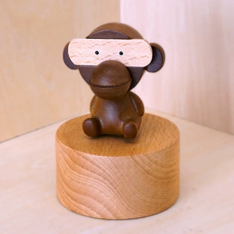 Small rattan storage jar-Cool Monkey (Melody: Meet)