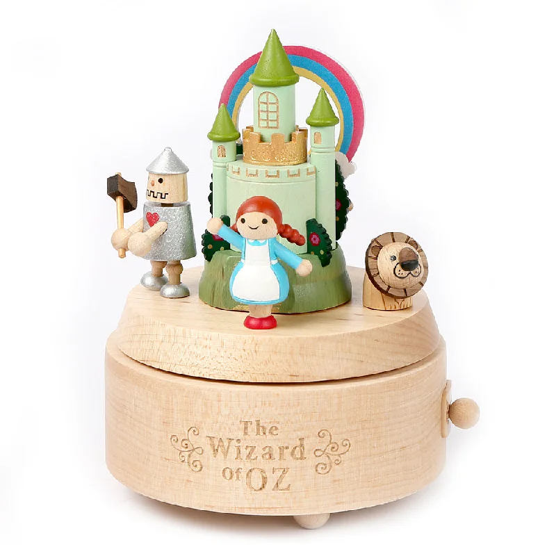 Modern brass wall hook-Wizard of Oz Wooden Music Box