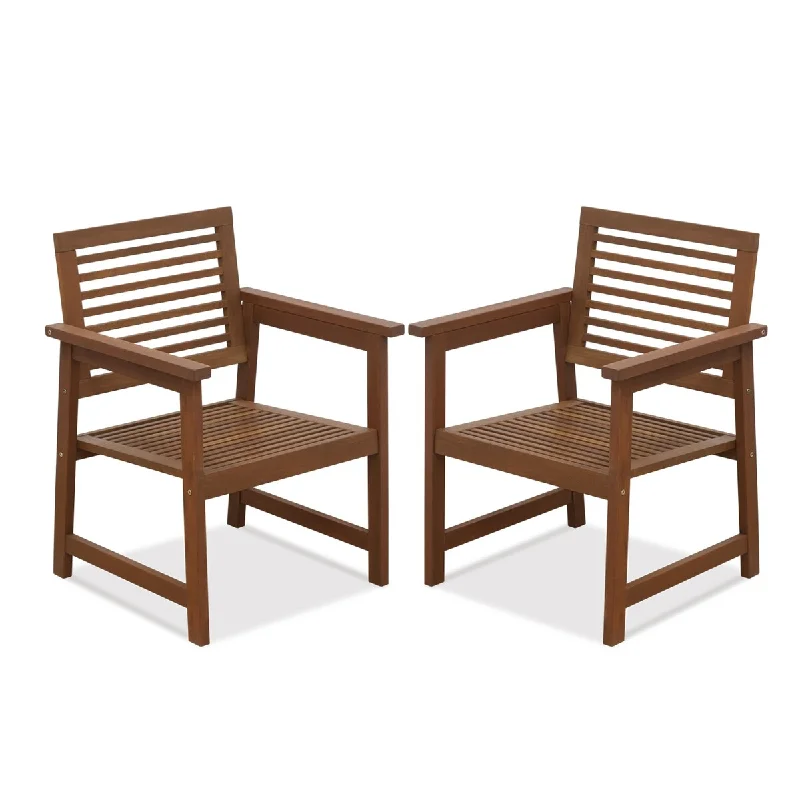 Unique retro wall plaque-Tioman Teak Hardwood Outdoor Armchair without Cushion