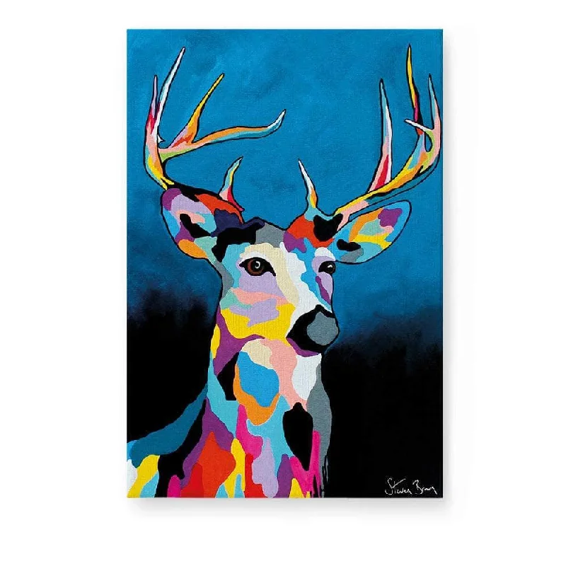 Unique mid-century wall shelf-Glen McDeer - Canvas Prints