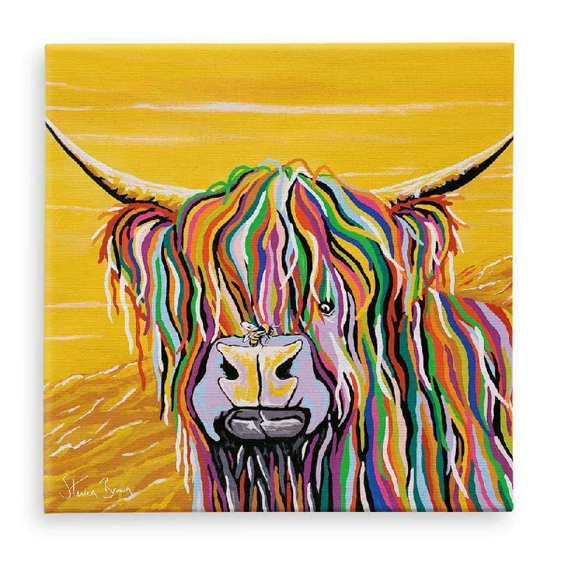 Large geometric shelf decor-Gordon McCoo - Canvas Prints