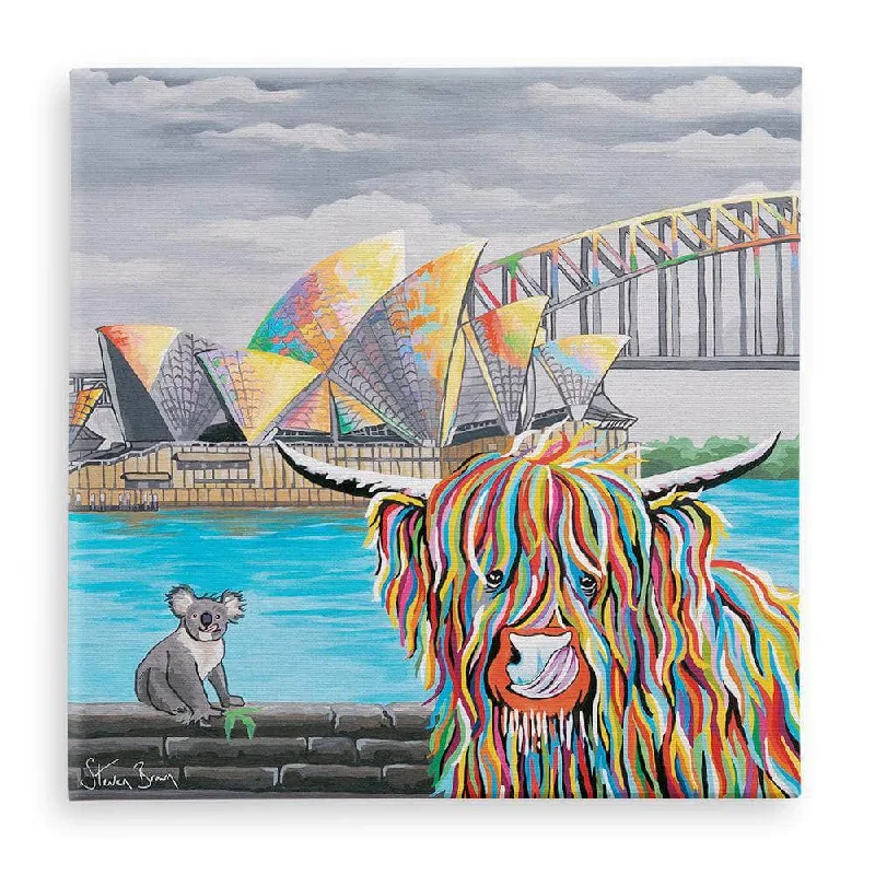 Contemporary ceramic wall art-Mick McCoo - Canvas Prints