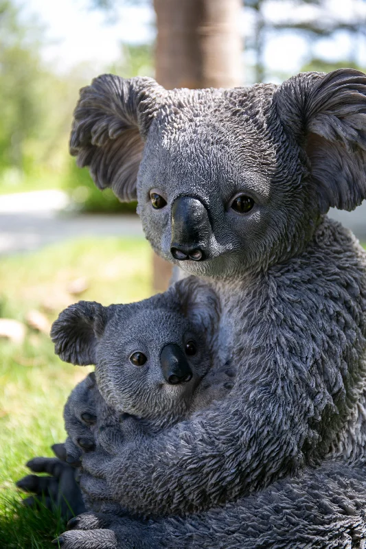 Modern brass wall art-Mother & Baby Koala