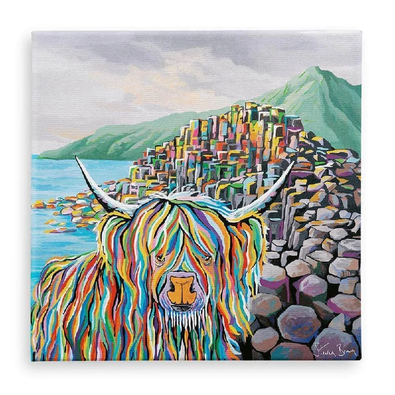 Elegant velvet wall art-Paddy McCoo - Canvas Prints