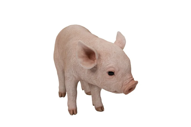 Small iron plant hanger-Standing Baby Pig