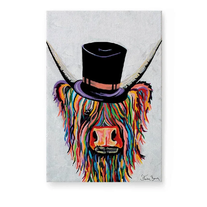 Vintage gold wall tapestry-Toby Mori McCoo - Canvas Prints