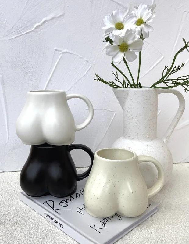 Contemporary ceramic wall vase-UTIN