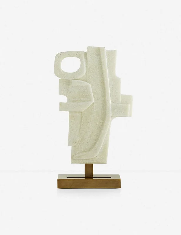 Unique industrial wall sign-Martin Sculpture by Arteriors