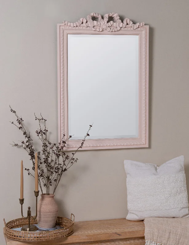 Handcrafted bamboo wall tile-Clarence Mirror by Caitlin Wilson