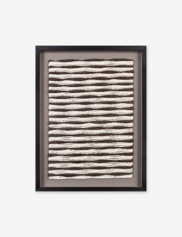 Elegant silk wall art-Hawthorne Textile Wall Art