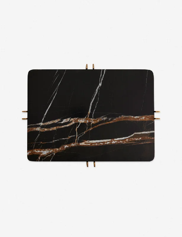 Rustic pine wall art-Lockhart Tray by Arteriors