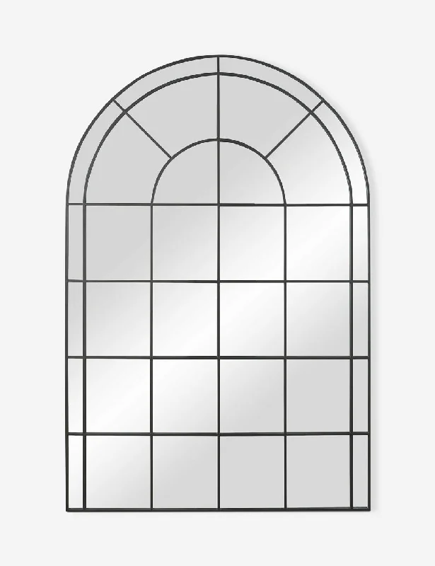 Modern steel wall art-Ridgecrest Mirror