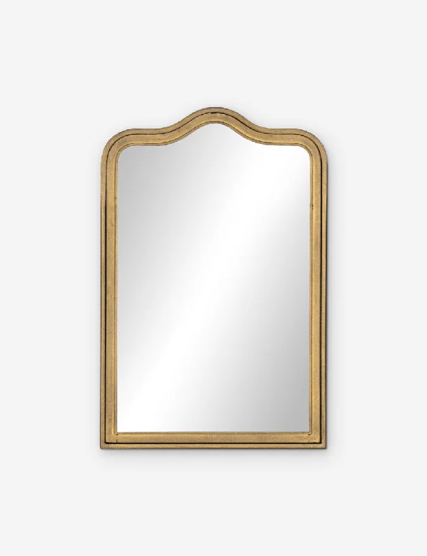 Minimalist gray wall art-Wycliff Mirror